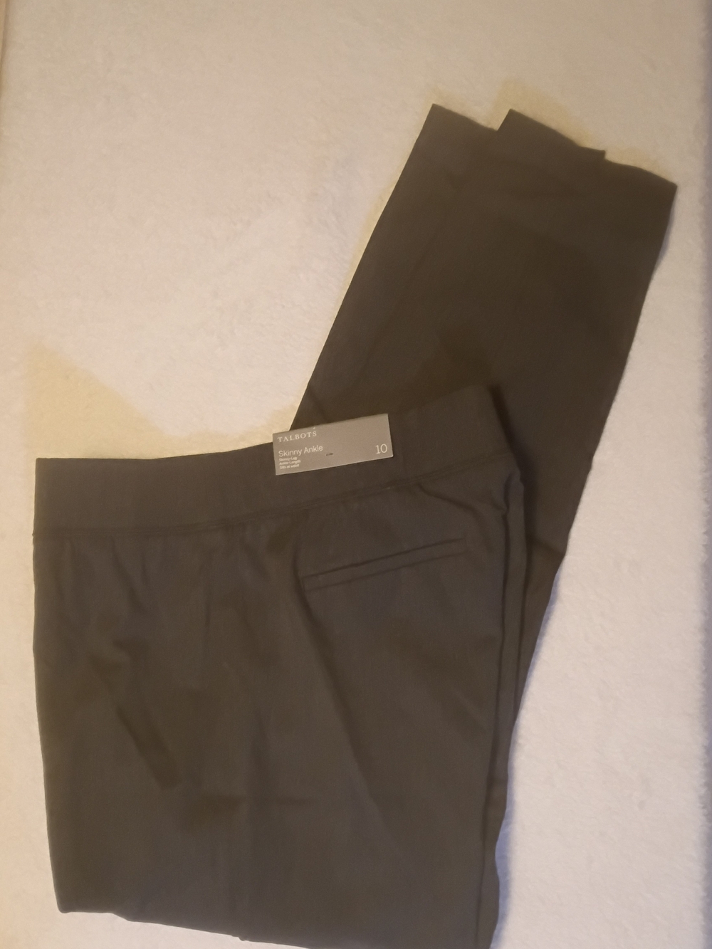 Women's Talbots Skinny Ankle Dress Pants Size 10